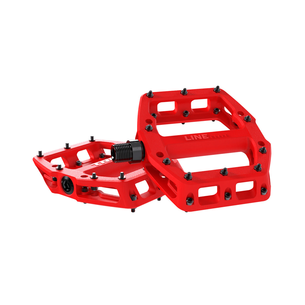 Pedal Bontrager Line Elite planos | Rojos